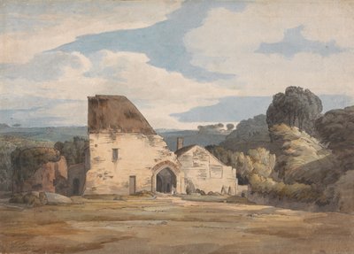 Dunkerswell Abbey, August 20, 1783 by Francis Towne